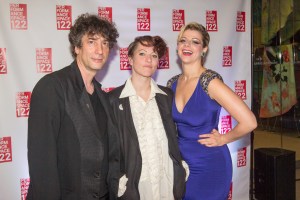 Neil Gaiman, Amanda Palmer and Lady Rizo.