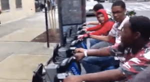 Students at PS 19 get in a quick workout before class. (via YouTube)