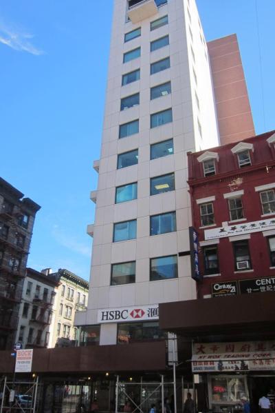 11 East Broadway: One of the two buildings that Lin scammed money out of.