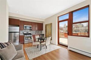 Every unit has private outdoor space, for those who want to give their neighbors a taste of their own medicine.