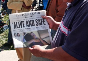 A rare print edition of the Plain Dealer (Getty Images)