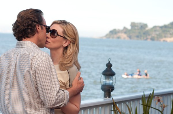 Peter Sarsgaard kisses a delusional Cate Blanchett.