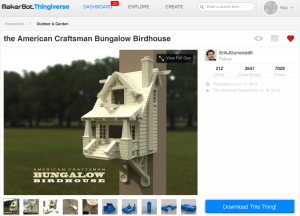 Check out the winning 3D-printed birdhouse creation. Can we move in?