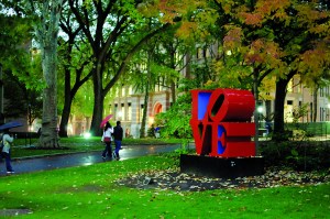 Love on the UPenn campus