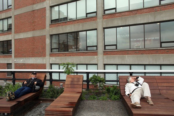 'We need to get away from this whole notion that you must sit upright and face this direction. That is so old school.'