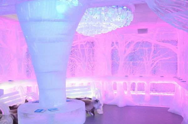 The Central Park Room at Minus 5 Ice bar (Minus 5).