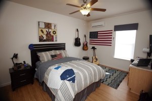 One of the model bedrooms. (WSJ)