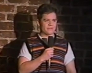 Patton Oswalt, age 19. (YouTube)