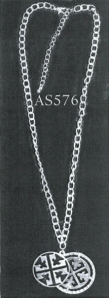 A Belco necklace--featuring the Isis Cross design--included in a sale invoice from September 9, 2003. (Song Law Firm)