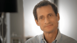 Anthony Weiner in the ad.