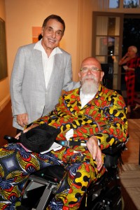 Leonard Riggio and Chuck Close.