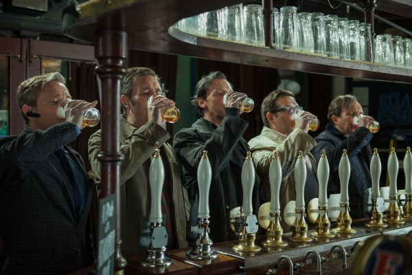 Drinking buddies.