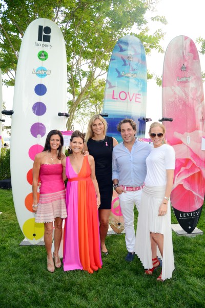 Maria Baum, Lisa Perry, Gabrielle Reece, Thom Filicia, Lisa Klein. (Patrick McMullan)