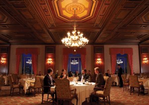 The main dining room at the New York Athletic Club. (NYAC website)