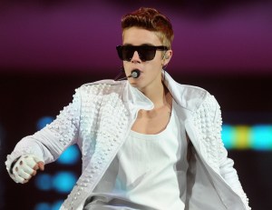 Justin Bieber performing in Brooklyn this week. (Photo: Gett)