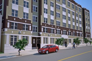 ...and the affordable housing we'd settle for. (Maple Mesa at 601 East 163rd Street and 232 East 169th Street, in the Bronx.)