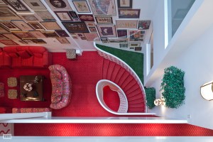 Red and green.