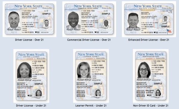 Screengrab from New York Department of Motor Vehicles' website.