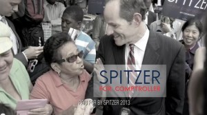 Eliot Spitzer's latest ad.