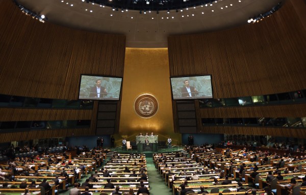 World leaders attend the U.N. General Assembly.