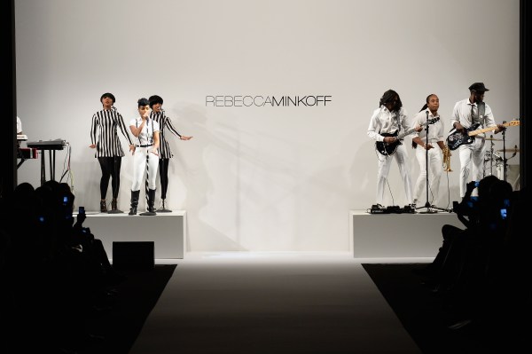 Rebecca Minkoff Spring 2014 Runway Show in Collaboration with American Express UNSTAGED, Music by Janelle Monae - Runway