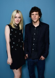 Dakota Fanning and Jesse Eisenberg.