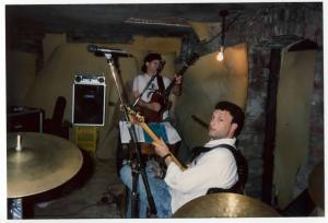 Paul Caporino, Chicago 1989, with a rare appearance by Rob Kurson on bass.