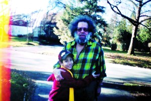 Marshall Berman with his son Danny