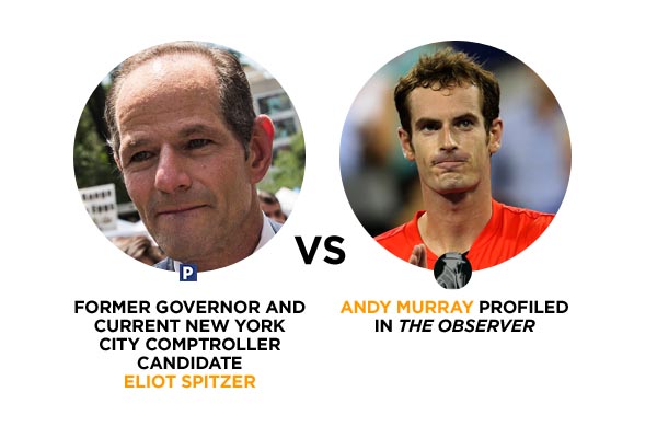 Eliot Spitzer Vs. Andy Murray