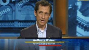 Anthony Weiner on NY1. (Photo: NY1)