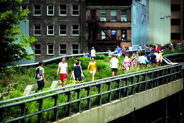 The High Line. (Photo by Spencer Platt/Getty Images)