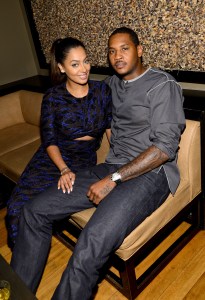 Anthony with his wife, La La.
