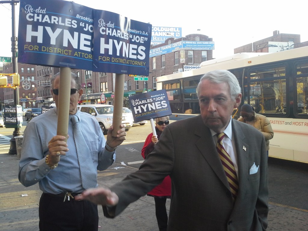 Charles Hynes this morning.
