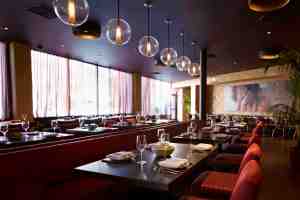 The dining room.