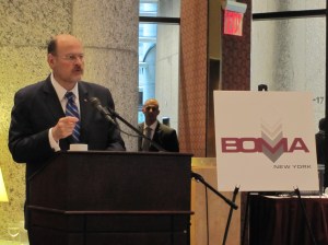 Joe Lhota speaking today.