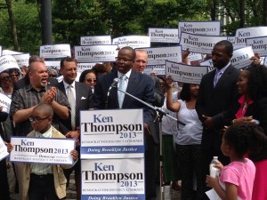 Ken Thompson's campaign kickoff. (Photo: KenThompson4DA.com)
