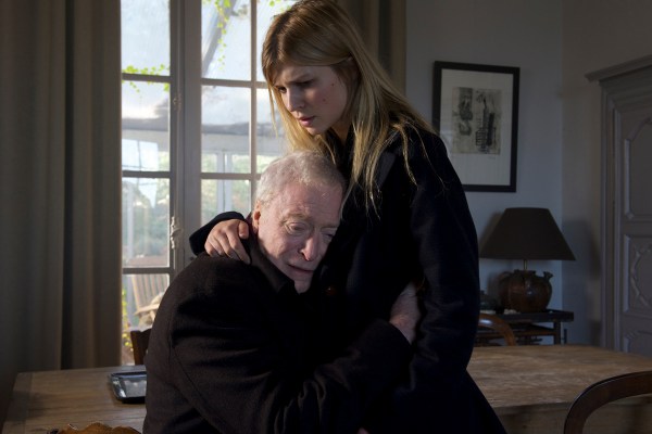 Michael Caine and Clémence Poésy in Last Love.