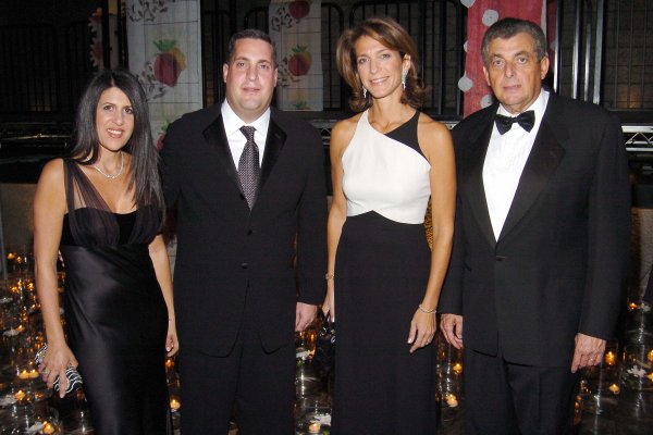 Lisa, Orin, Beth and Lenny Wilf at the Whitney gala in 2005—Lisa and Orin broke up earlier this year amid nasty allegations. (Photo by Patrick McMullan)