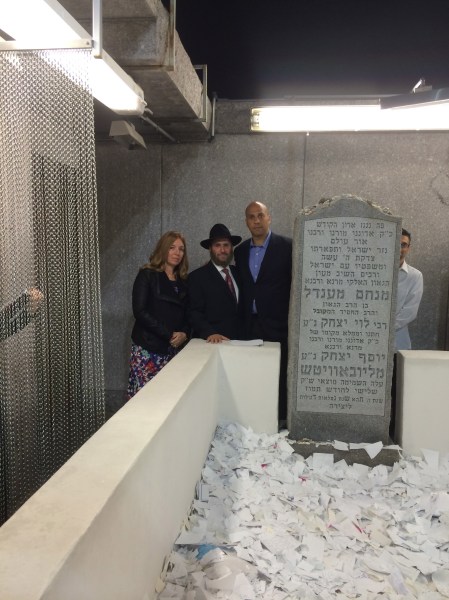 The Rebbe's grave.