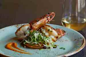 Prawns at the Cecil.