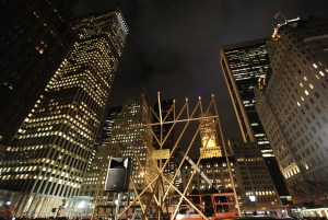 The world's largest menorah.