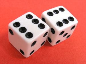 Lucky dice.