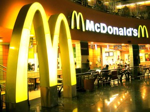When in the midst of divorce proceedings, give your little munchkins all the MIckey D's they want.