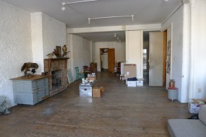 The interiors were renovated, but not for pampering.