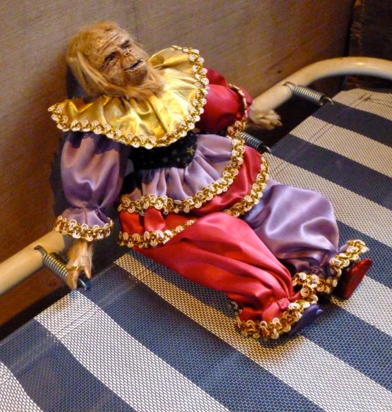 An altered doll. (Photo by Matthew Kassel)