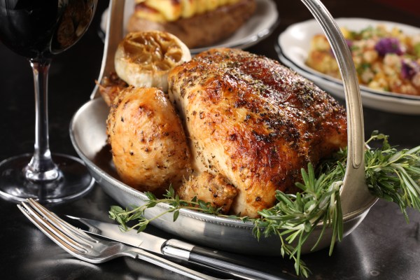 A great roast chicken must have crisp skin and moist meat.