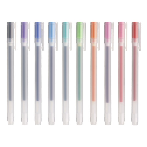 Muji pens, Muji.com/us, $1.50 per pen