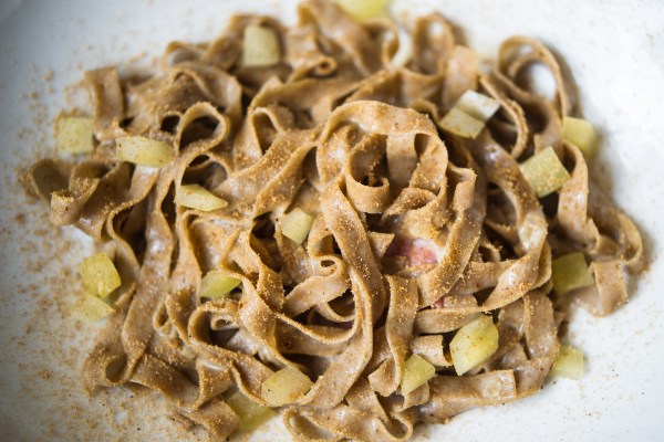 Alder's rye pasta with pastrami