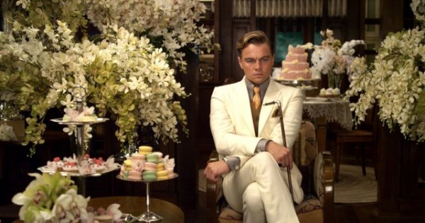 Leonardo DiCaprio as Jay Gatsby.