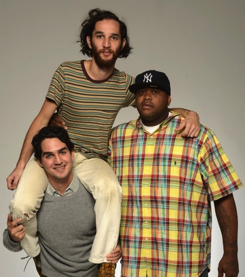 From left to right: Benny Safdie, Josh Safdie and Lenny Cooke. (Photo by WireImage)